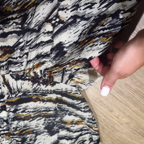 Lush Nordstrom Print Dress with Collar - Picture 7 of 13